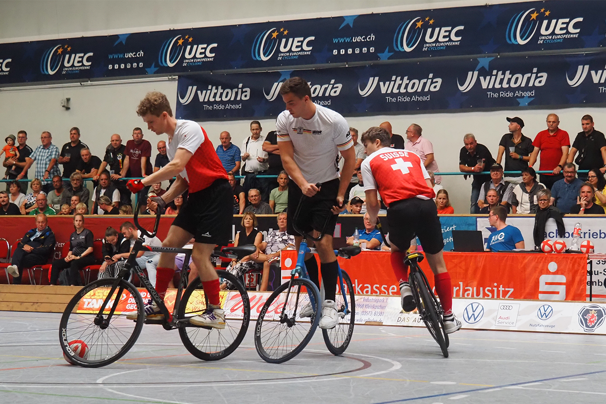 Timon Fröhlich & Jon Müller Radball Vize Europameister U23