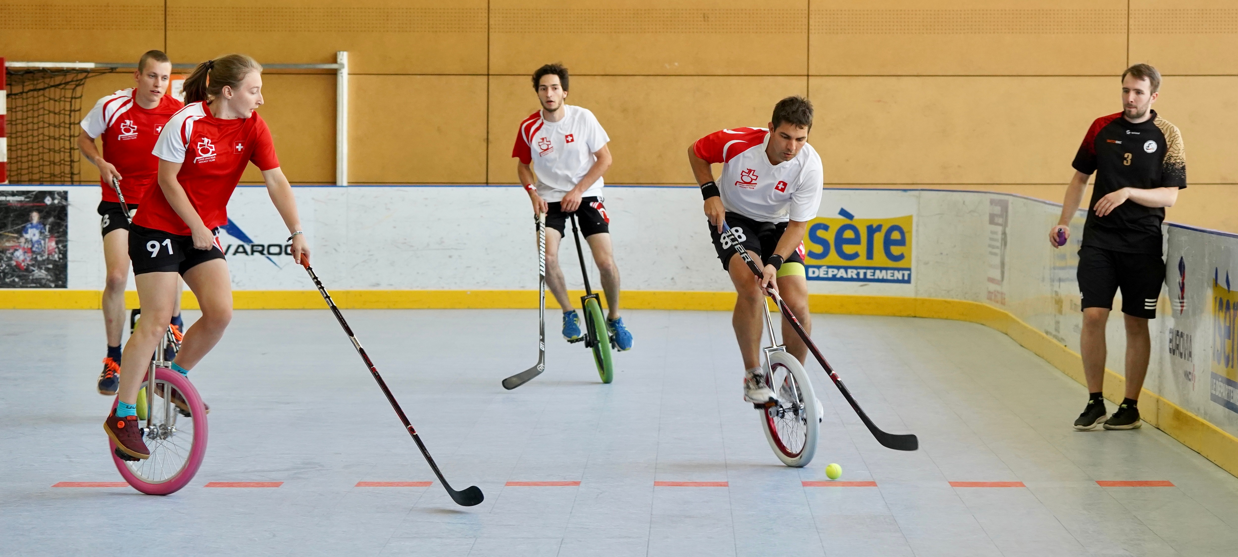 Einrad-WM - Hockeynati auf Kurs - Swiss Indoor- & Unicycling