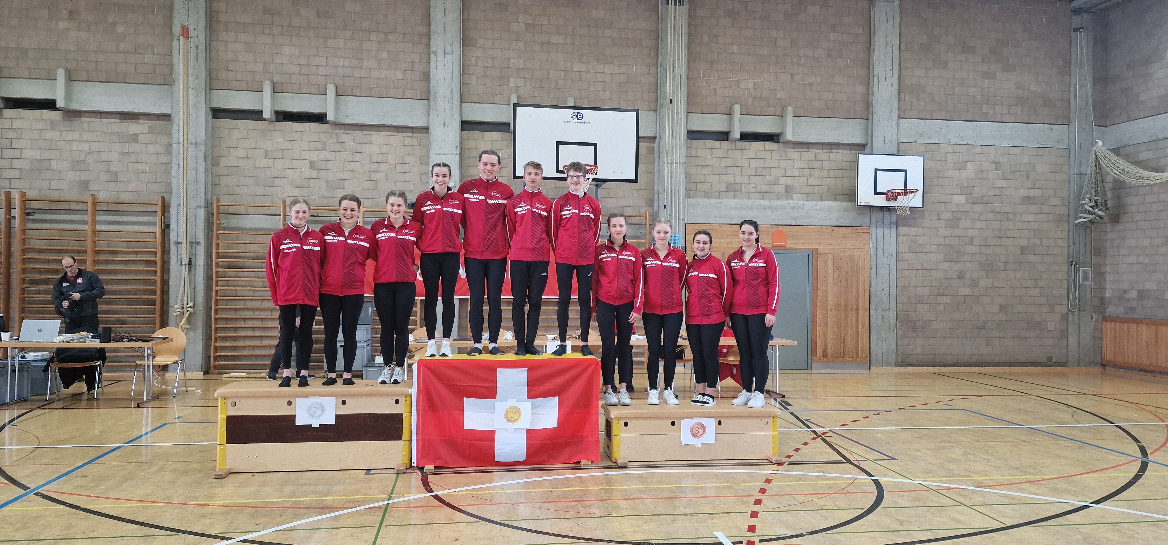 Unsere Delegation für die Junior:innen EM 2023 - Swiss Indoor- & Unicycling