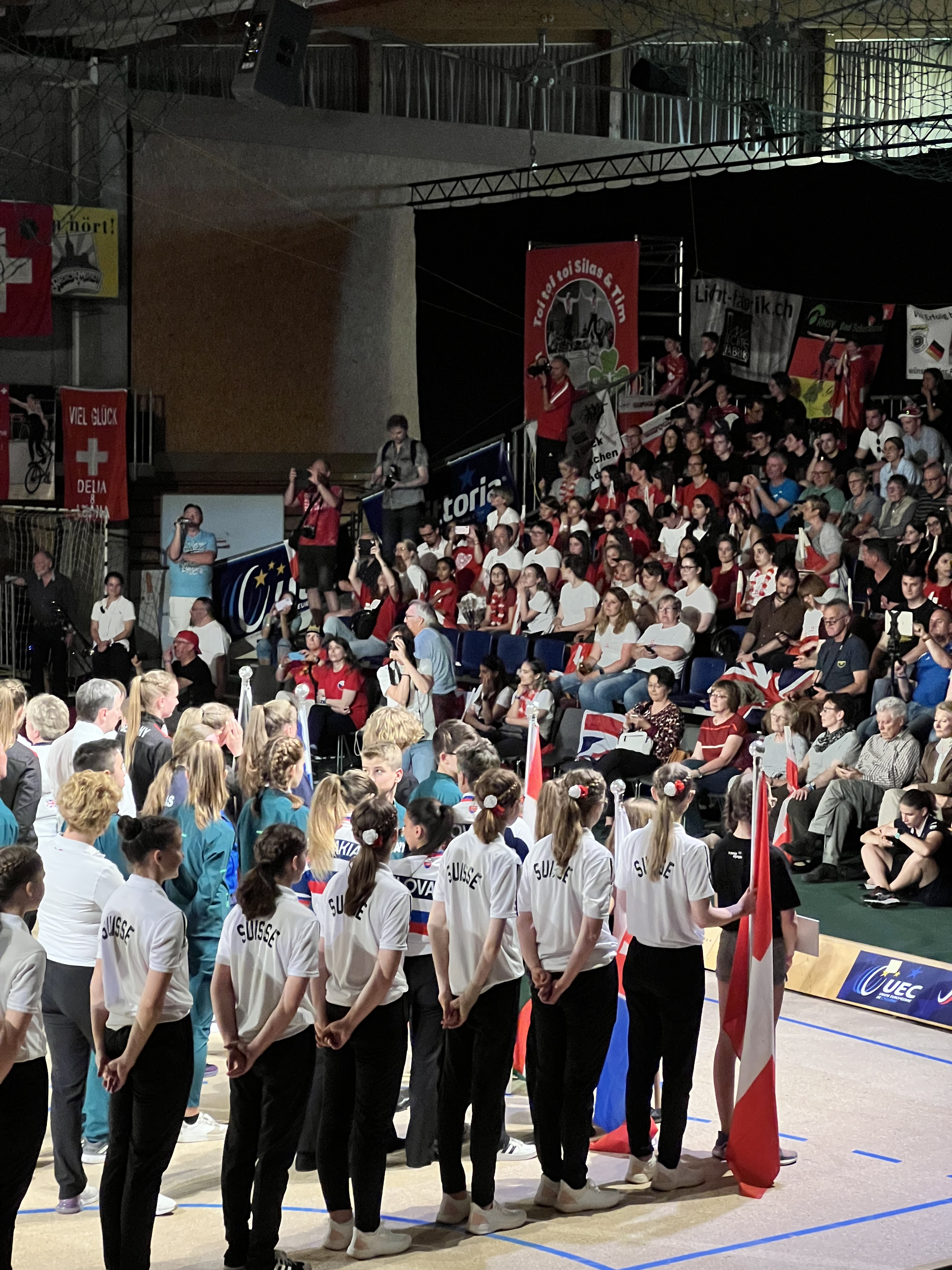 Der 1. Tag Junioren EM - Swiss Indoor- & Unicycling