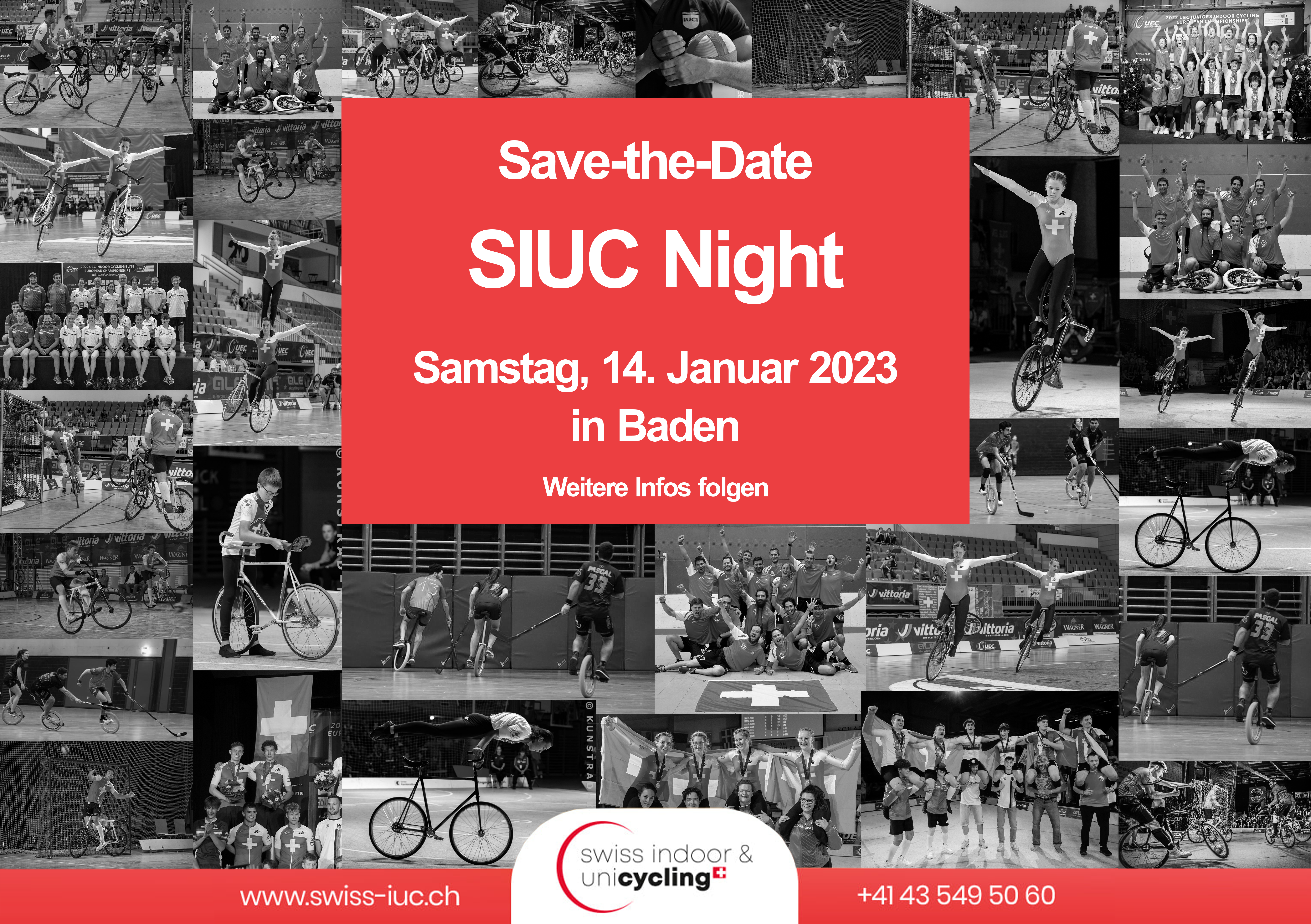 Save-the-Date: SIUC Night 2023 - Swiss Indoor- & Unicycling